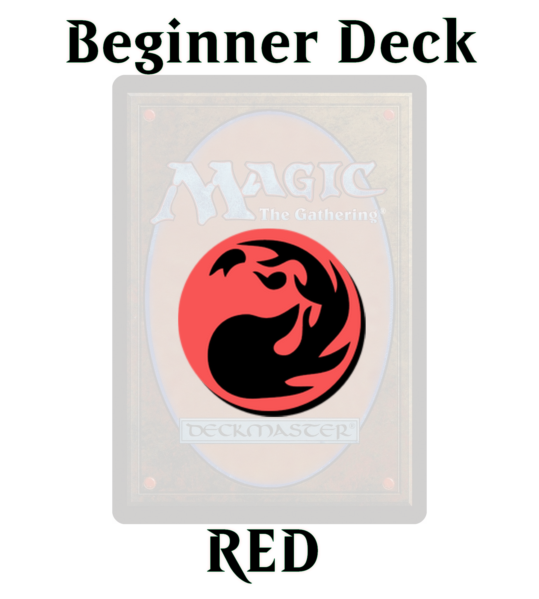 

Magic: the gathering — колода новичка — красная