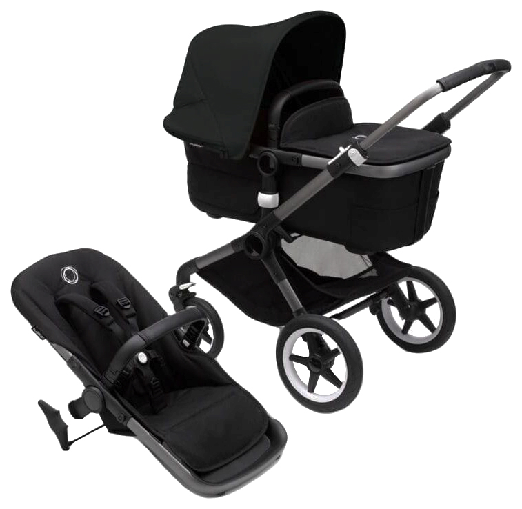 

Коляска Bugaboo fox3 2 в 1 graphite/ midnight black/ midnight black 2306010040/2306010060, FOX3