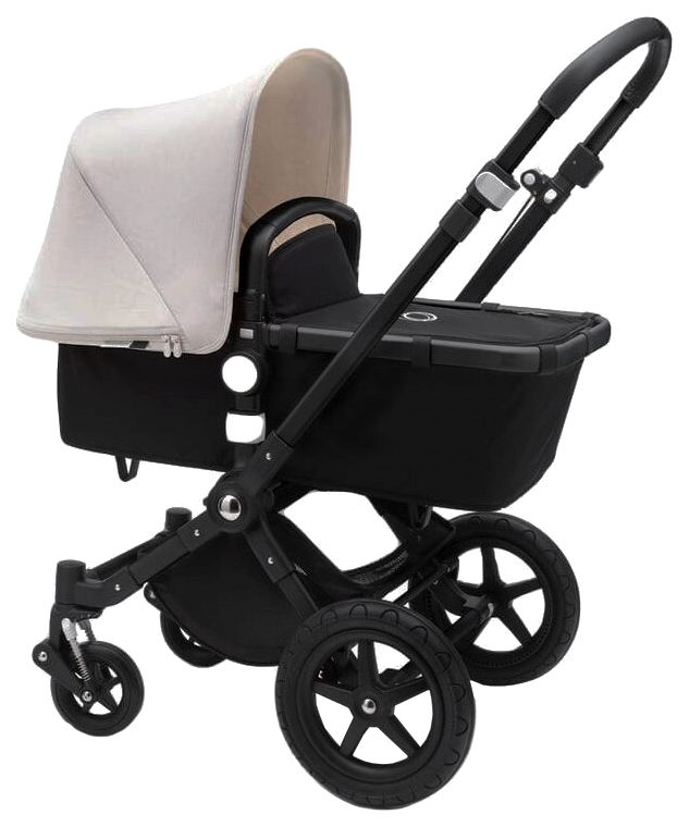 

Коляска Bugaboo 2 в 1 cameleon3 plus black/black/fresh white+зимний комплект grey melange, Cameleon3 Plus