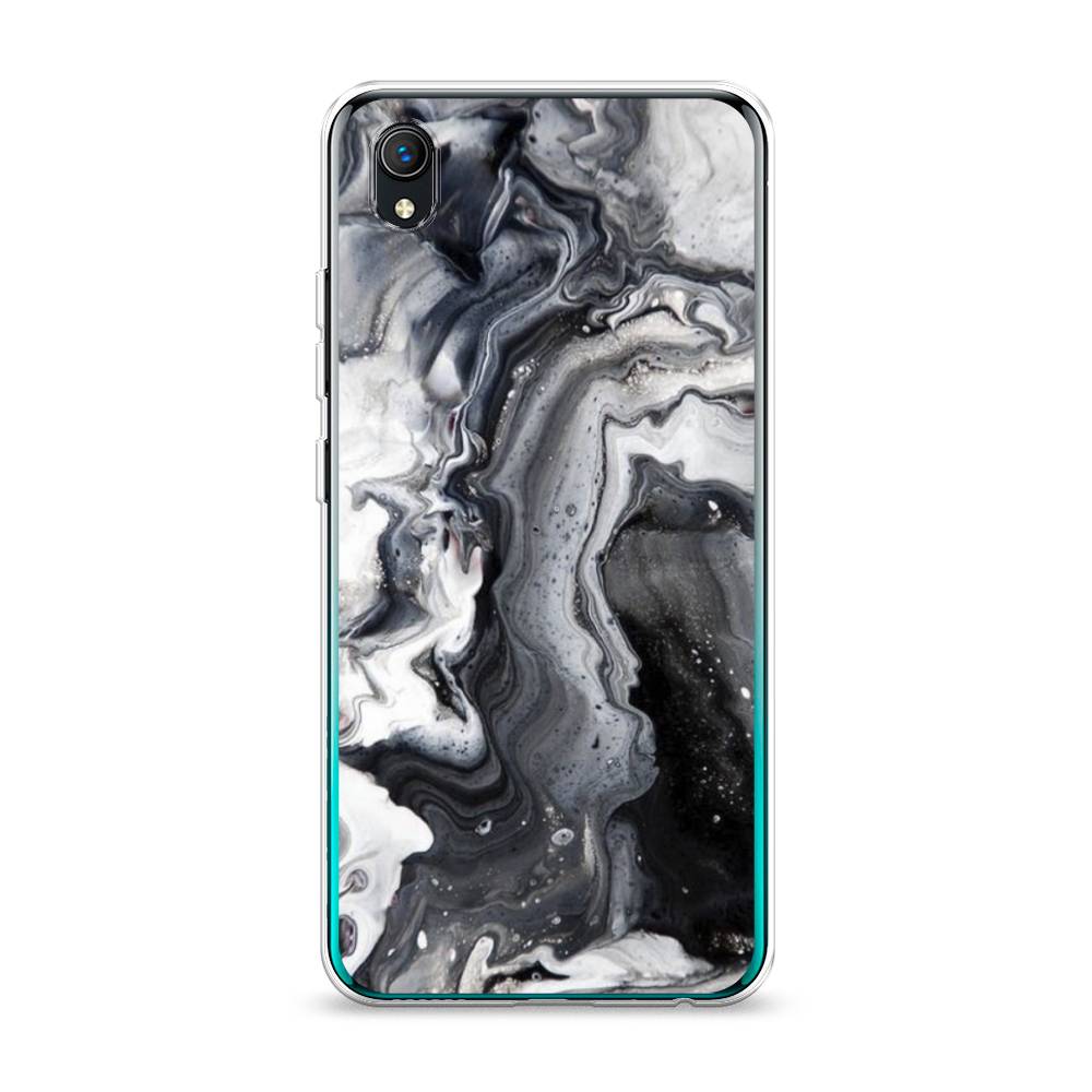 

Чехол Awog на Vivo Y91c/Y1s "Бело-черные сложные полосы", Разноцветный, 263250-3