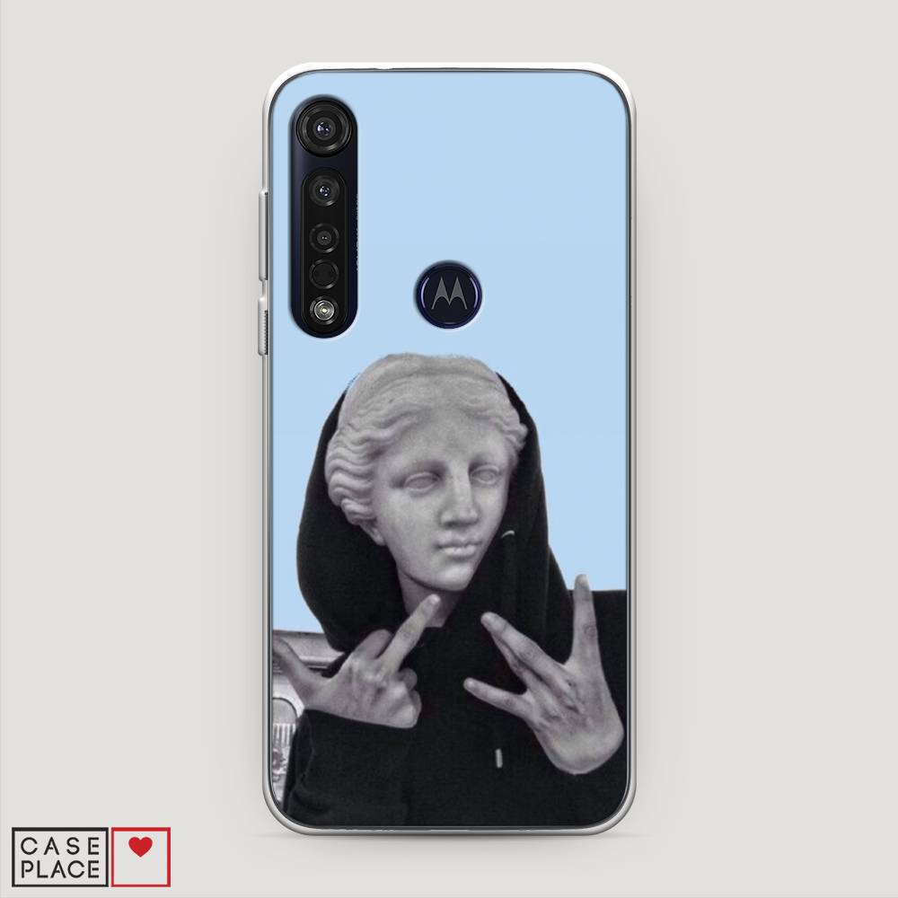 

Чехол Awog на Motorola Moto G8 Plus "SWAG статуя", Разноцветный, 241450-9
