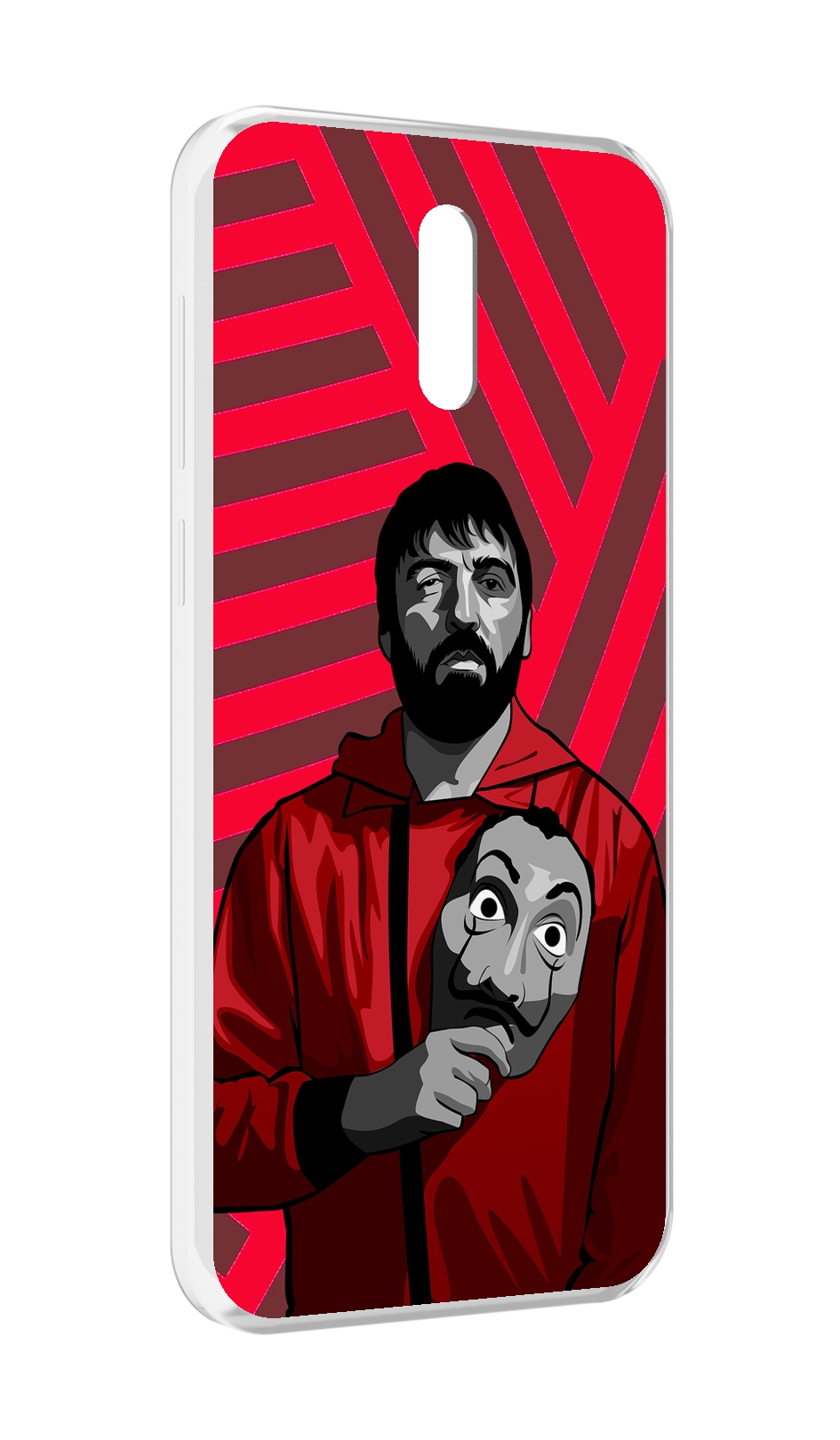 

Чехол MyPads Богата-Бумажный-дом для Alcatel 3L (2019), Прозрачный, Tocco