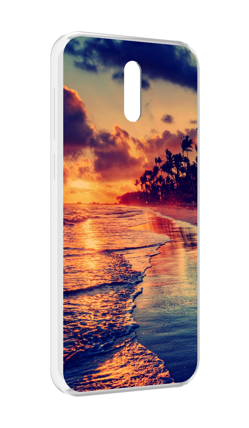 

Чехол MyPads Берег для Alcatel 3L (2019), Прозрачный, Tocco