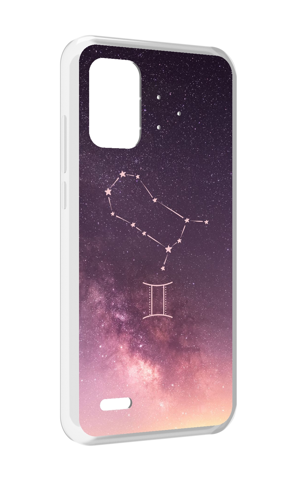 

Чехол MyPads знак зодиака близнецы 5 для UMIDIGI Bison Pro, Прозрачный, Tocco