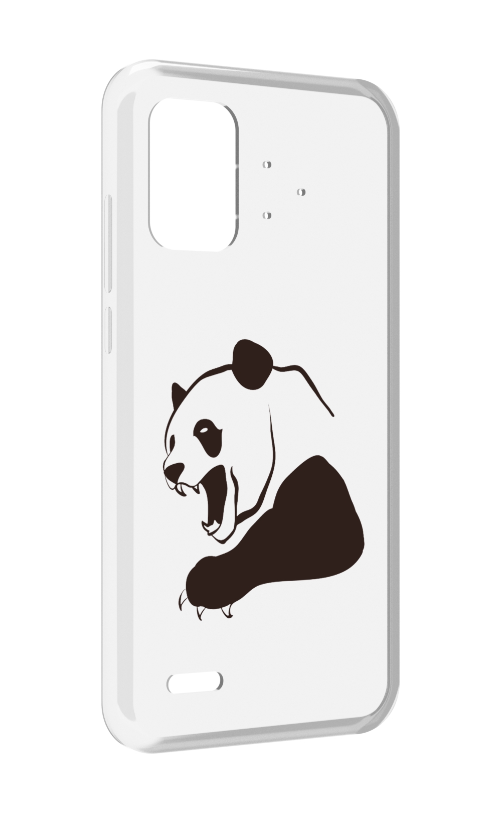 

Чехол MyPads злая-панда для UMIDIGI Bison Pro, Прозрачный, Tocco