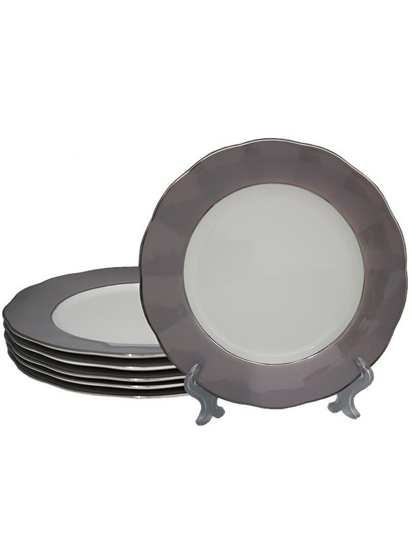 

Набор тарелок Smoky Lenardi 6 штук 27 см 108-309