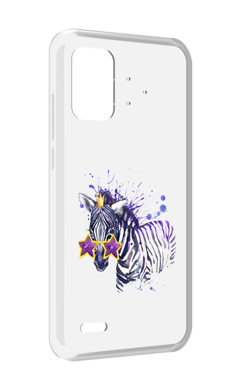 

Чехол MyPads акварельная зебра для UMIDIGI Bison Pro, Прозрачный, Tocco