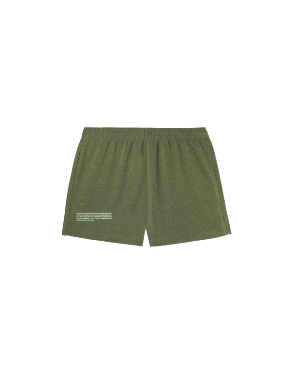 Повседневные шорты унисекс PANGAIA 291 зеленые XL