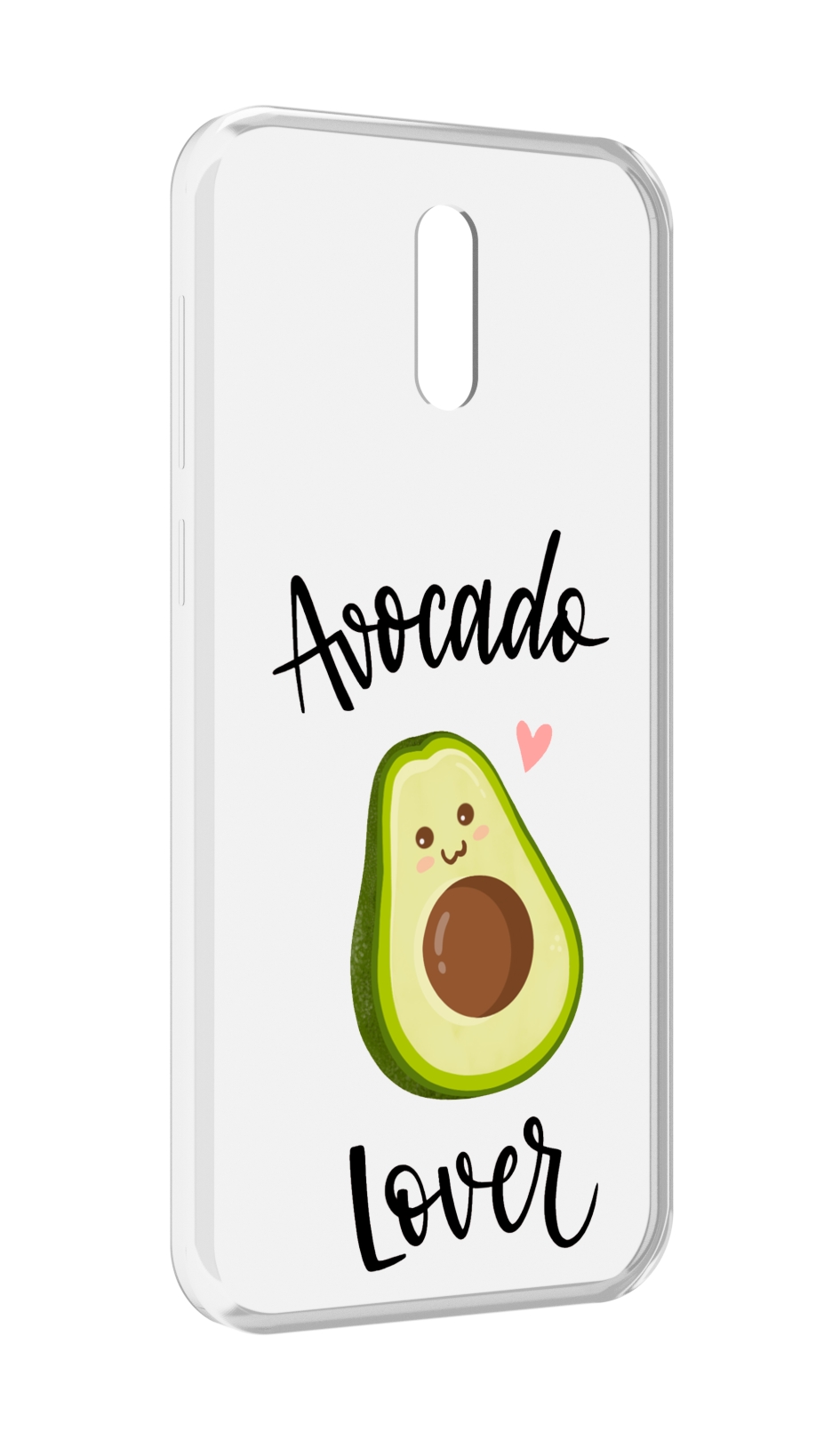 

Чехол MyPads Авокадо-любовь для Alcatel 3L (2019), Прозрачный, Tocco