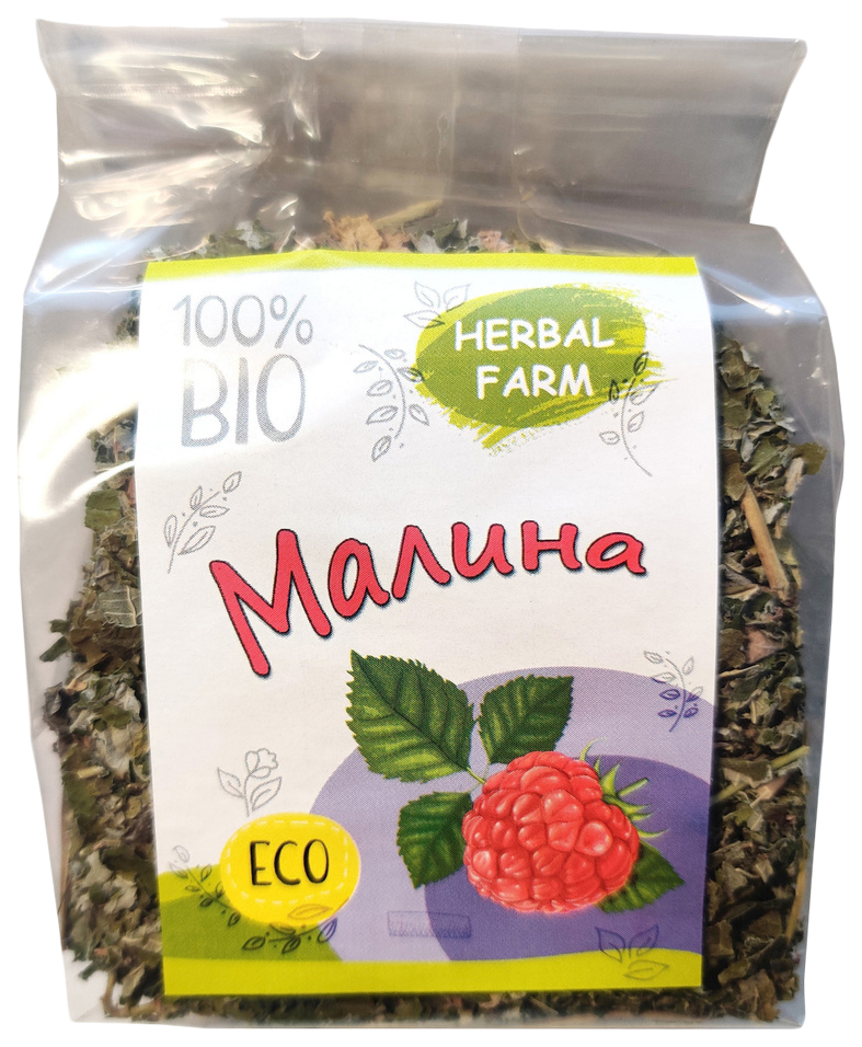 Лакомство для грызунов Herbal Farm сушеные листья малины 40 г