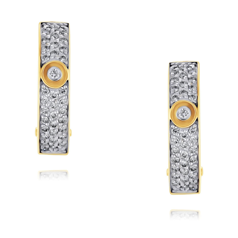 

Серьги из желтого золота ADAMAS 24041333/01-А55Д-41, бриллиант, 24041333/01-А55Д-41