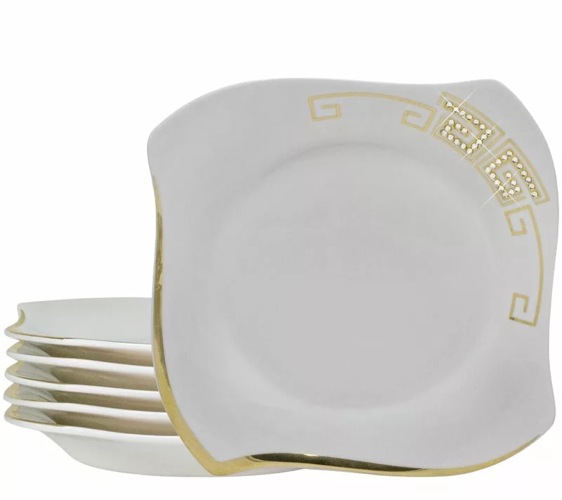 

Набор тарелок Givenchi Gold Lenardi 2 штуки 18 см 108-083