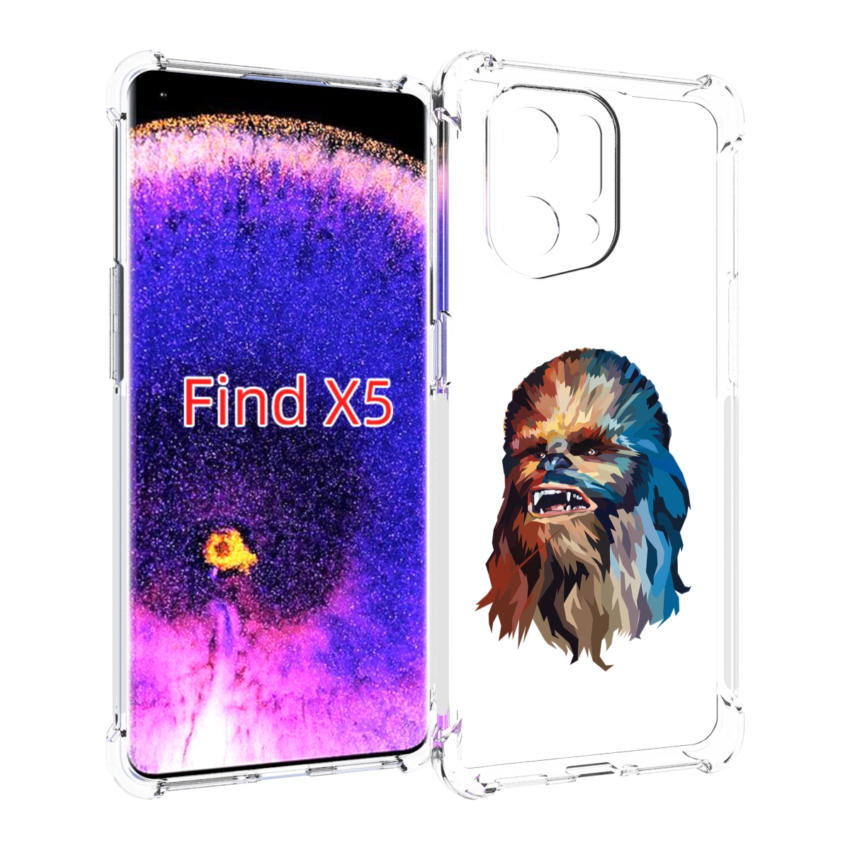 

Чехол MyPads star wars звездные войны для Oppo Find X5, Прозрачный, Tocco