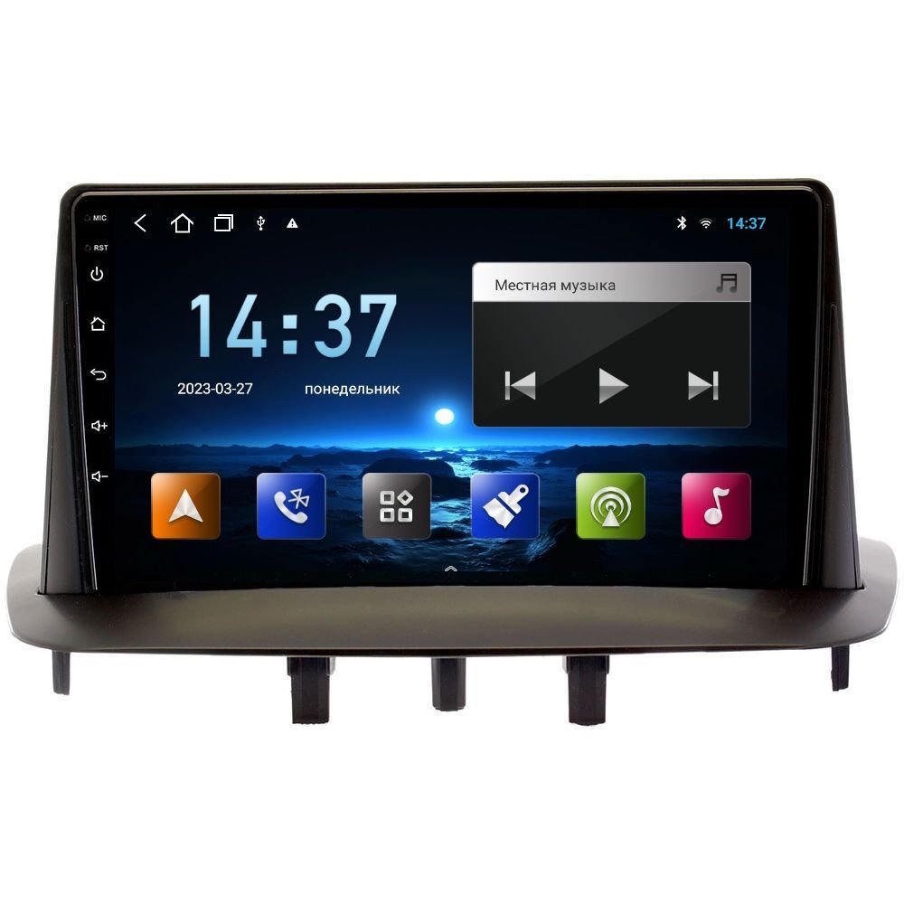 Автомобильная Магнитола EpicAuto 9270 Renault Megane 3 Fluence I 2009-2016 - Android 13 1550000₽