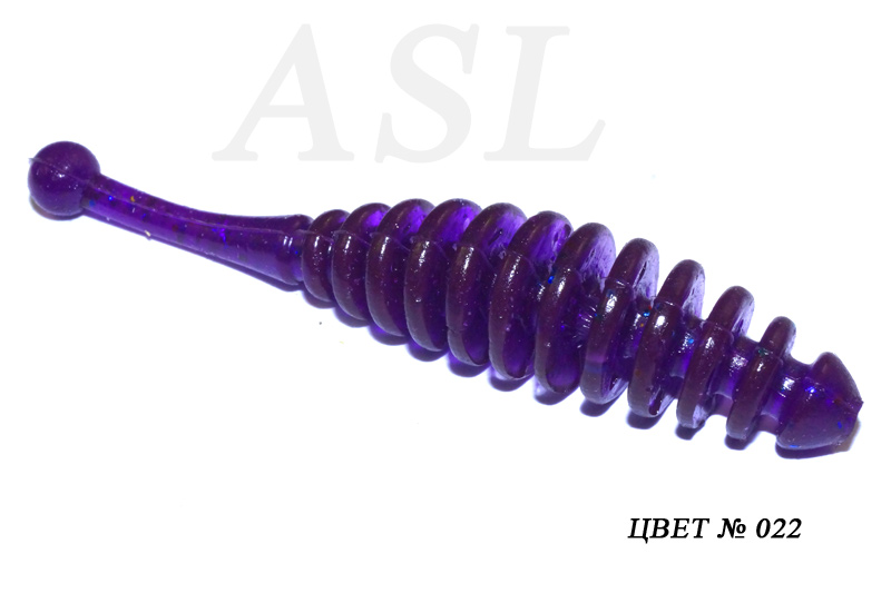 

Силиконовая приманка ASL Бу-Бу цв. 022,L-5см 10шт/уп, Бу-бу