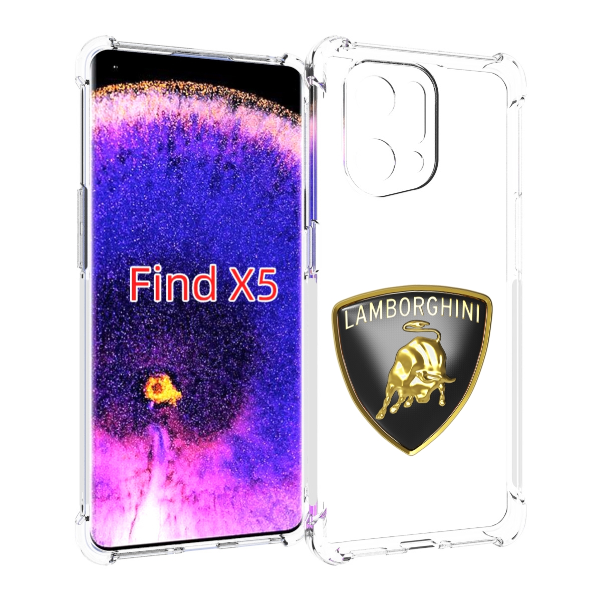 

Чехол MyPads ламборгини-lambo-6 мужской для Oppo Find X5, Прозрачный, Tocco