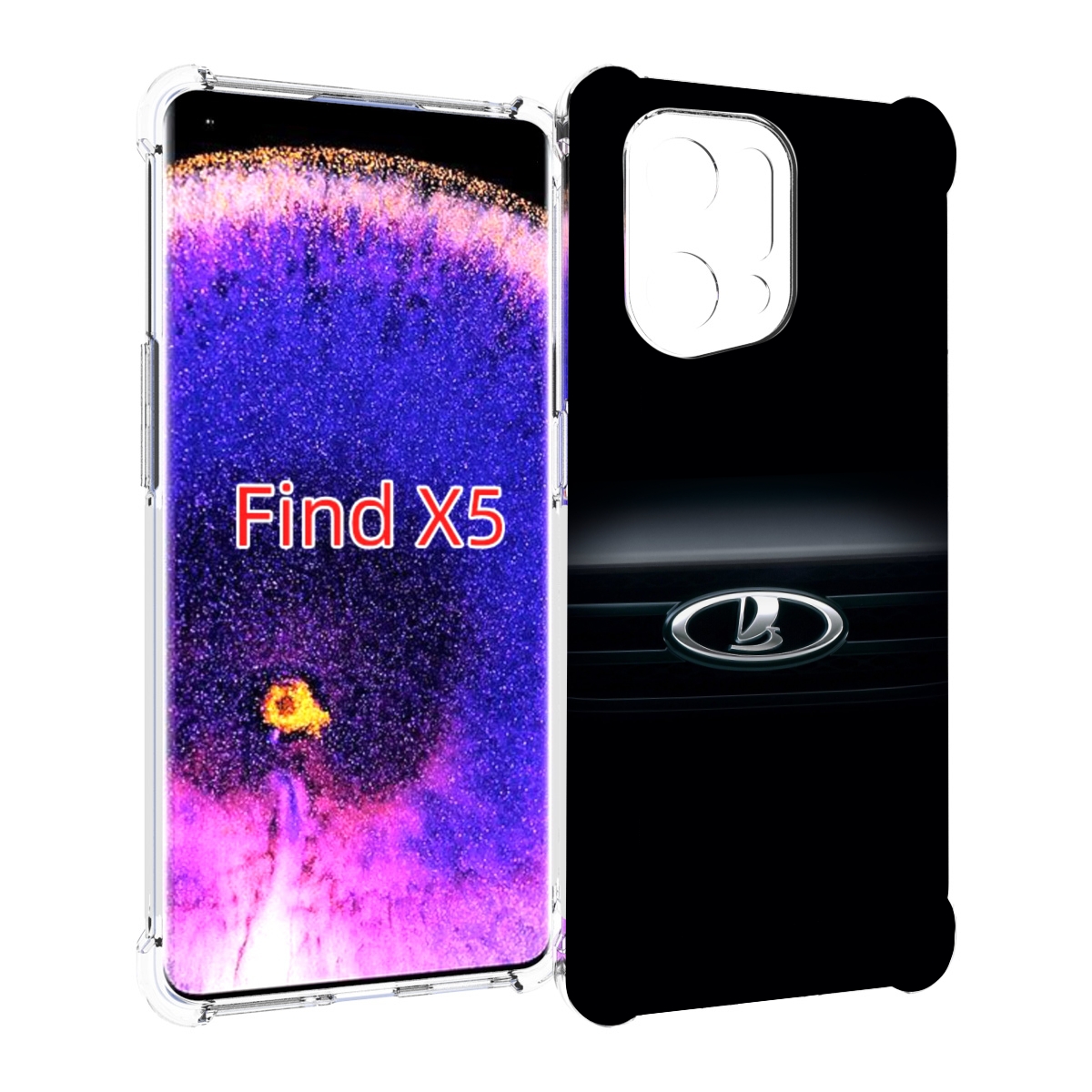 

Чехол MyPads lada ваз 3 для Oppo Find X5, Прозрачный, Tocco