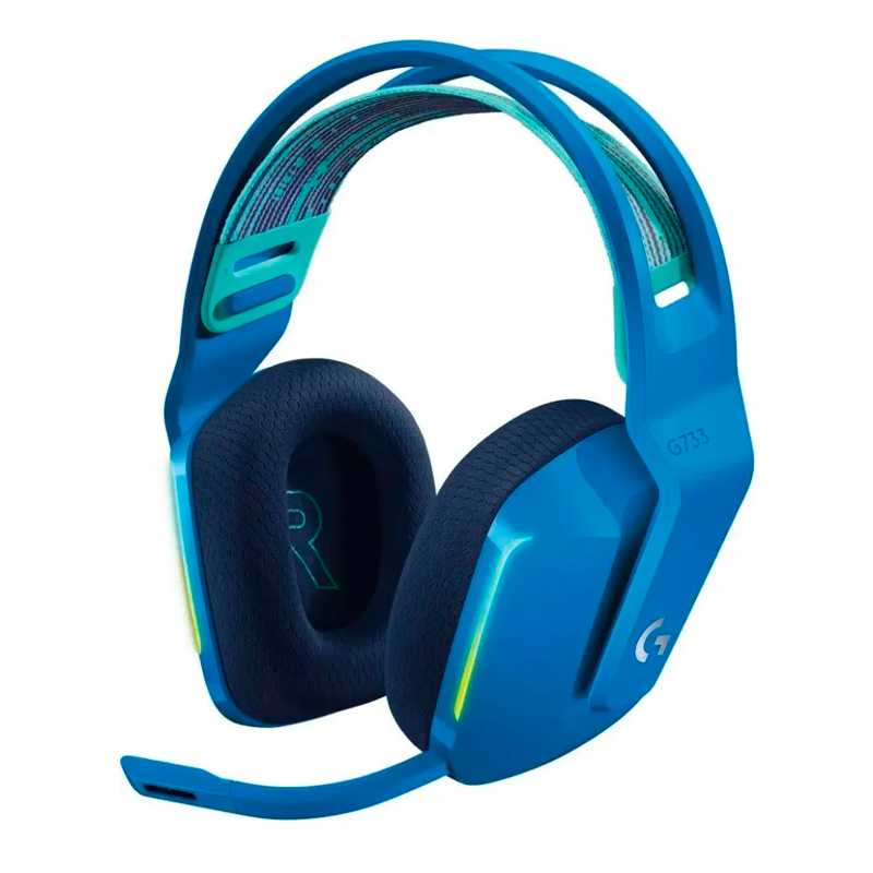 

Наушники Logitech G733 Lightspeed синий (981-000943), G733 Lightspeed