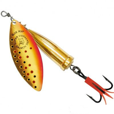 

Блесна вращающаяся Blue Fox Salmon Super Vibrax BFSASV6-TR, Золотистый;желтый;розовый, Salmon Super Vibrax