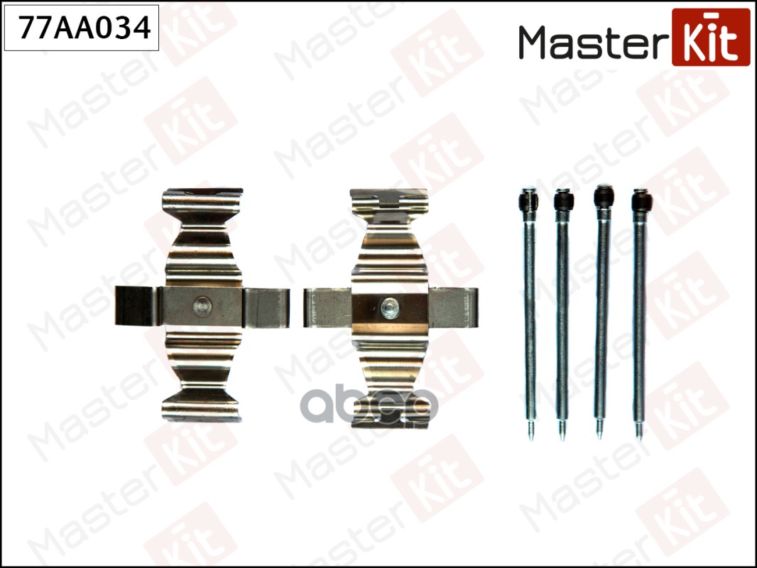 

Комплект Установочный Тормозных Колодок Mb Slk/ Sl / S-Class 00- MasterKit 77AA034