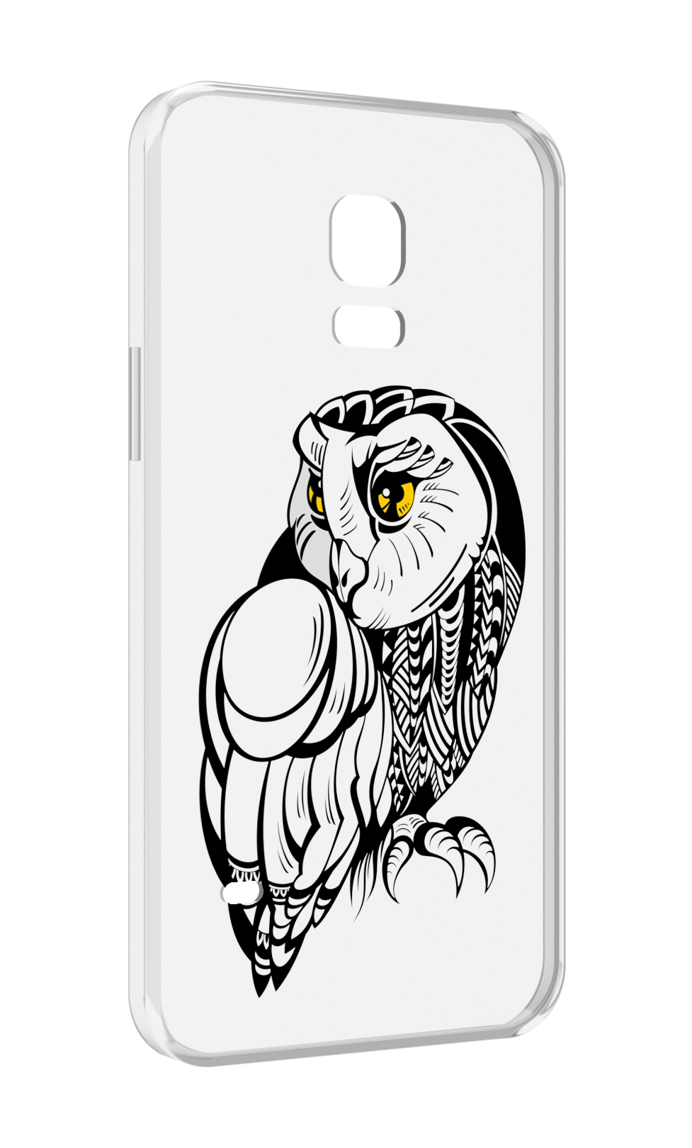

Чехол MyPads сова-красотка для Samsung Galaxy S5 mini, Прозрачный, Tocco