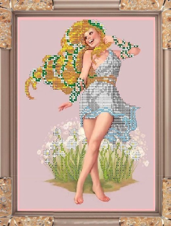 

Набор для вышивания бисером "Летний танец", 20x24.6, бисер: Чехия