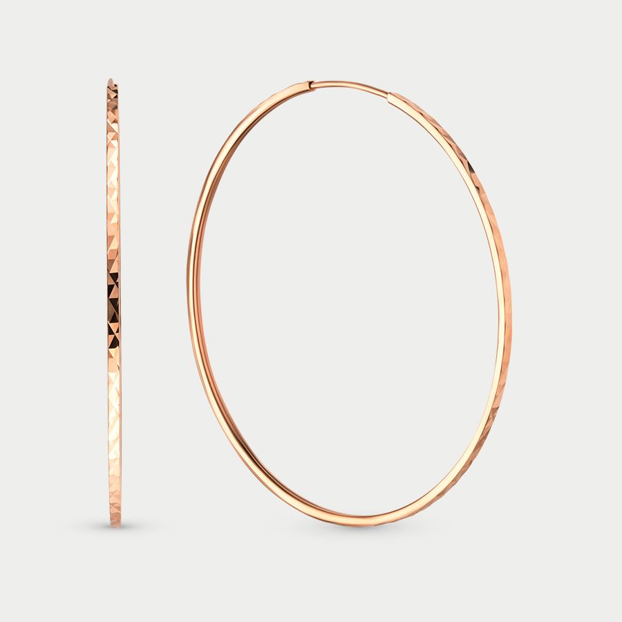 

Серьги конго из золота GOLD CENTER 5204177/45, 5204177/45