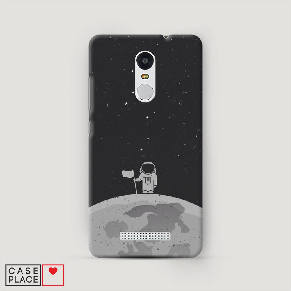 

Пластиковый чехол "Первый на Луне" на Xiaomi Redmi Note 3