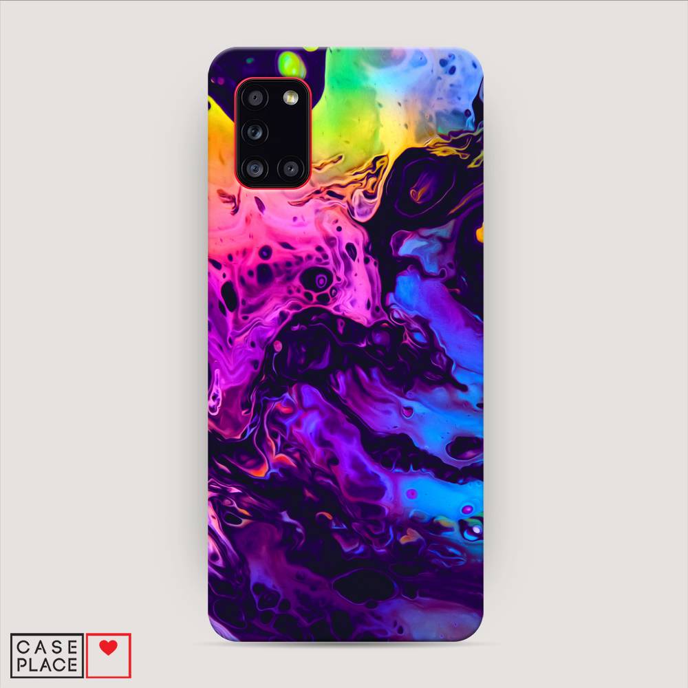 фото Пластиковый чехол "acid fluid" на samsung galaxy a31 awog