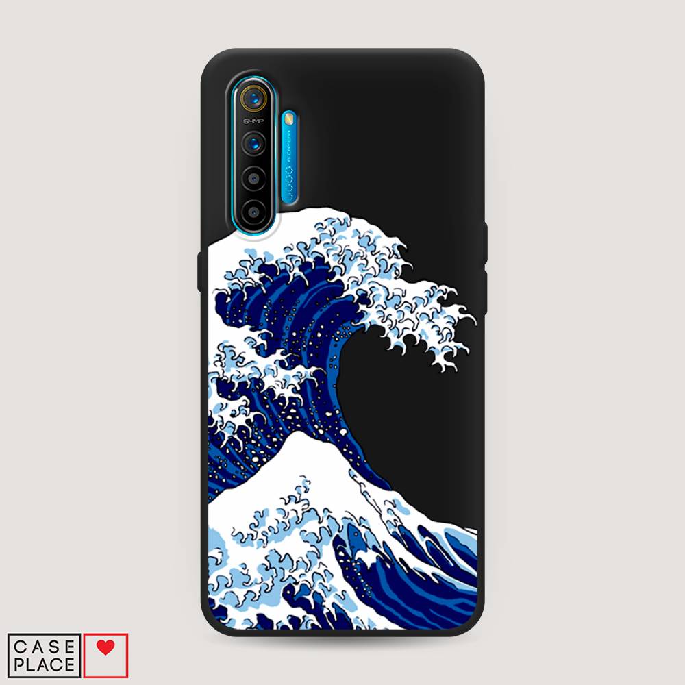 

Чехол Awog на Realme XT "Волна в Канагаве", Разноцветный, 251452-1