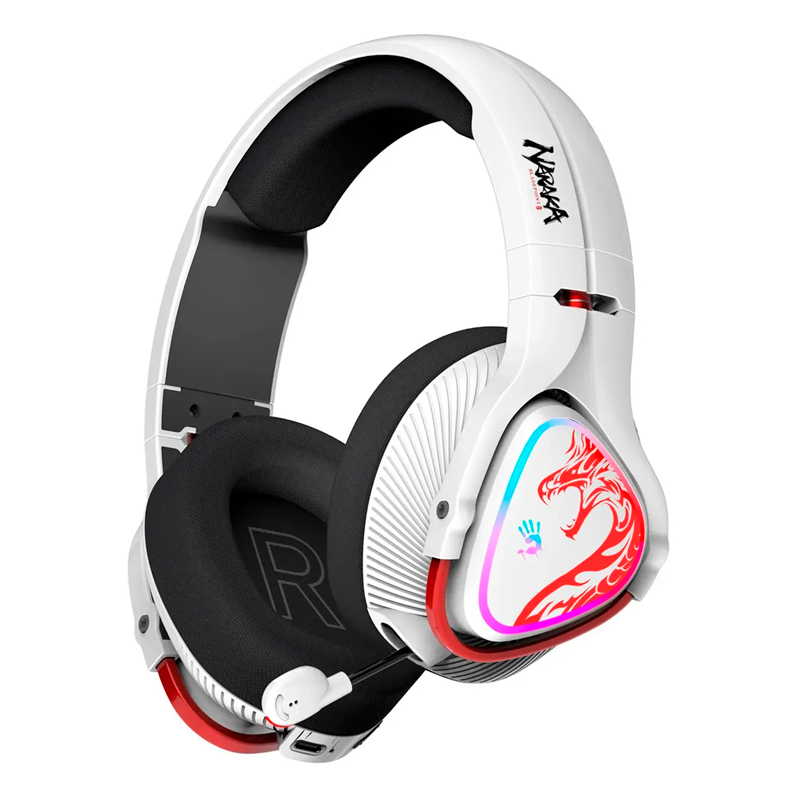 

Наушники A4TECH Bloody Bloody MR720 белый, красный, Bloody Bloody MR720