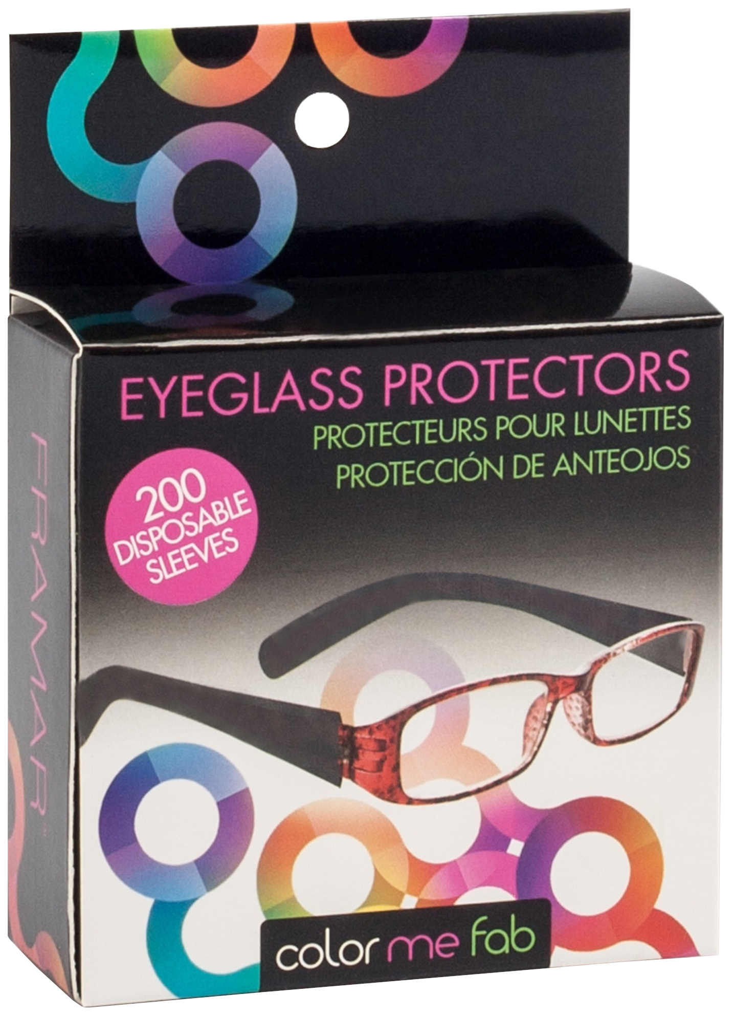 фото 200 eyeglass guards/защитный чехол для очков (200 шт в упаковке)1 шт framar