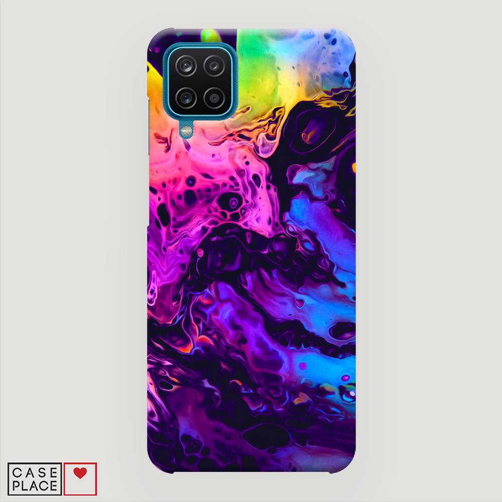 фото Пластиковый чехол "acid fluid" на samsung galaxy a12 awog