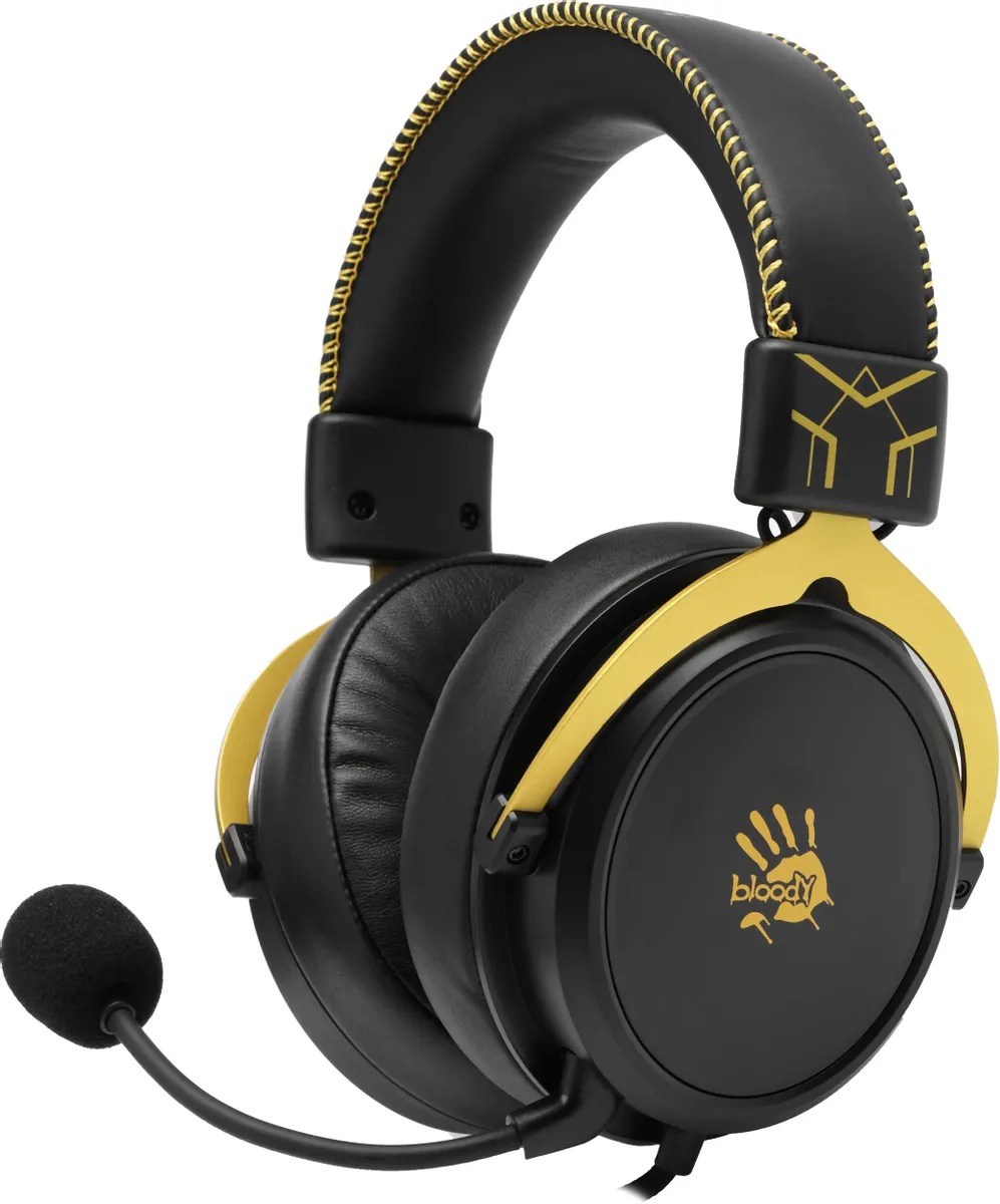 

Гарнитура игровая A4TECH Bloody M590i, для компьютера и игровых консолей, мониторные, пр, Гарнитура игровая A4TECH Bloody M590i, для компьютера и игровых консолей, мониторные, проводные USB/3,5 мм, желтый / серый [m590i sports lime]