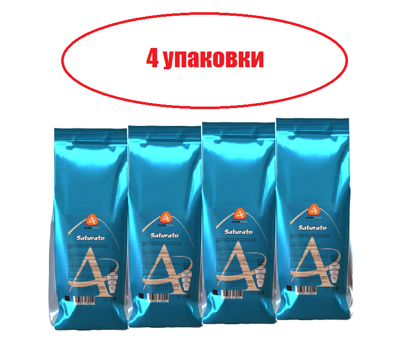 Молочный топпинг ALMAFOOD SATURATO, 4 шт х 1 кг