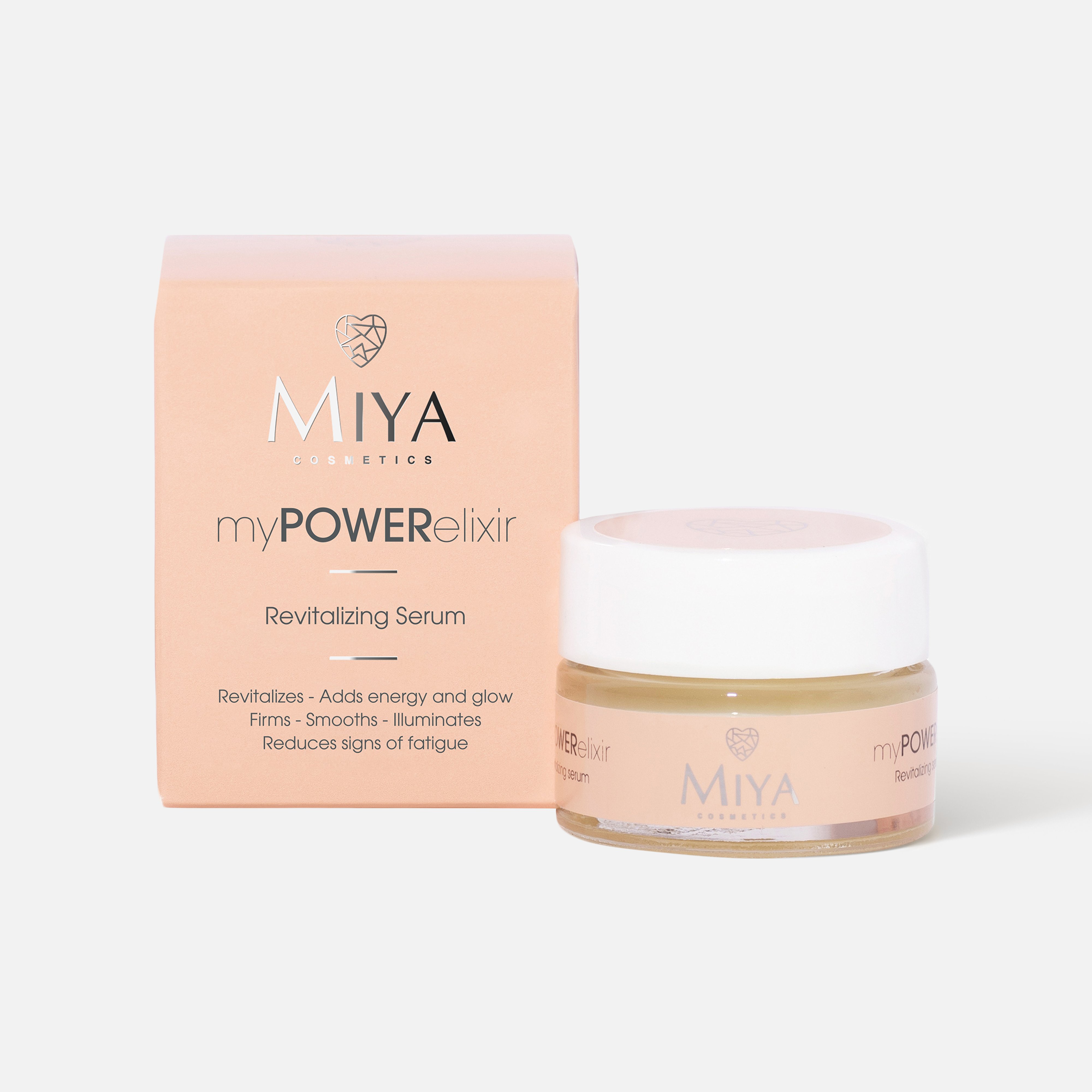 Сыворотка для лица Miya cosmetics myPOWERelixir восстанавливающая, 15 мл inspira cosmetics разглаживающая морщины и устраняющая сухость сыворотка 30 мл