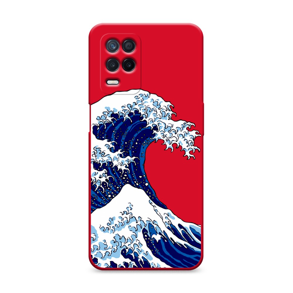 

Чехол Awog на Realme 8 5G/Narzo 30 5G "Волна в Канагаве", Разноцветный, 257153-1