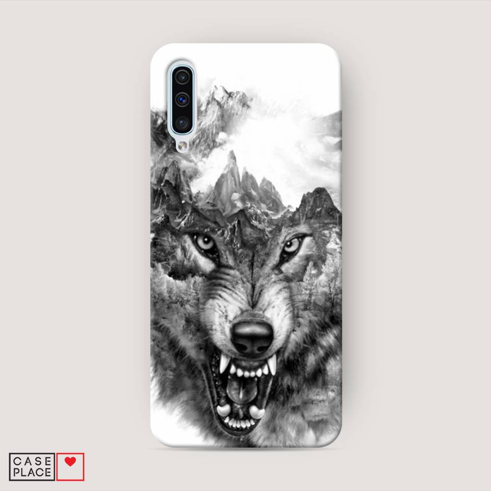 

Пластиковый чехол "Волк в горах" на Samsung Galaxy A30s, 28820-1