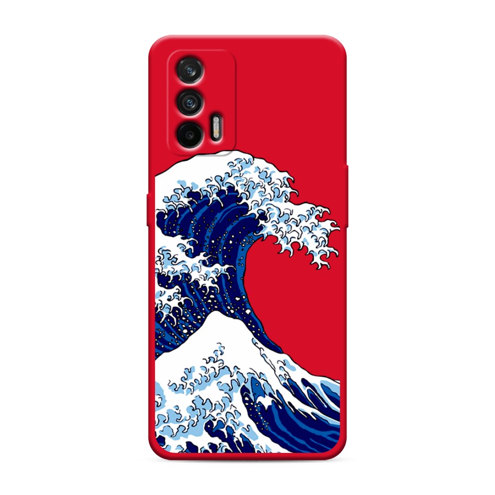 

Чехол Awog на Realme GT/Q3 Pro "Волна в Канагаве", Разноцветный, 256353-1