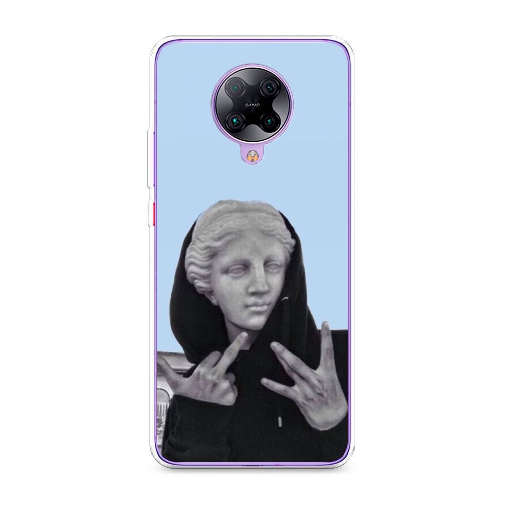 

Чехол Awog на Xiaomi Redmi K30 Pro "SWAG статуя", Разноцветный, 38850-9