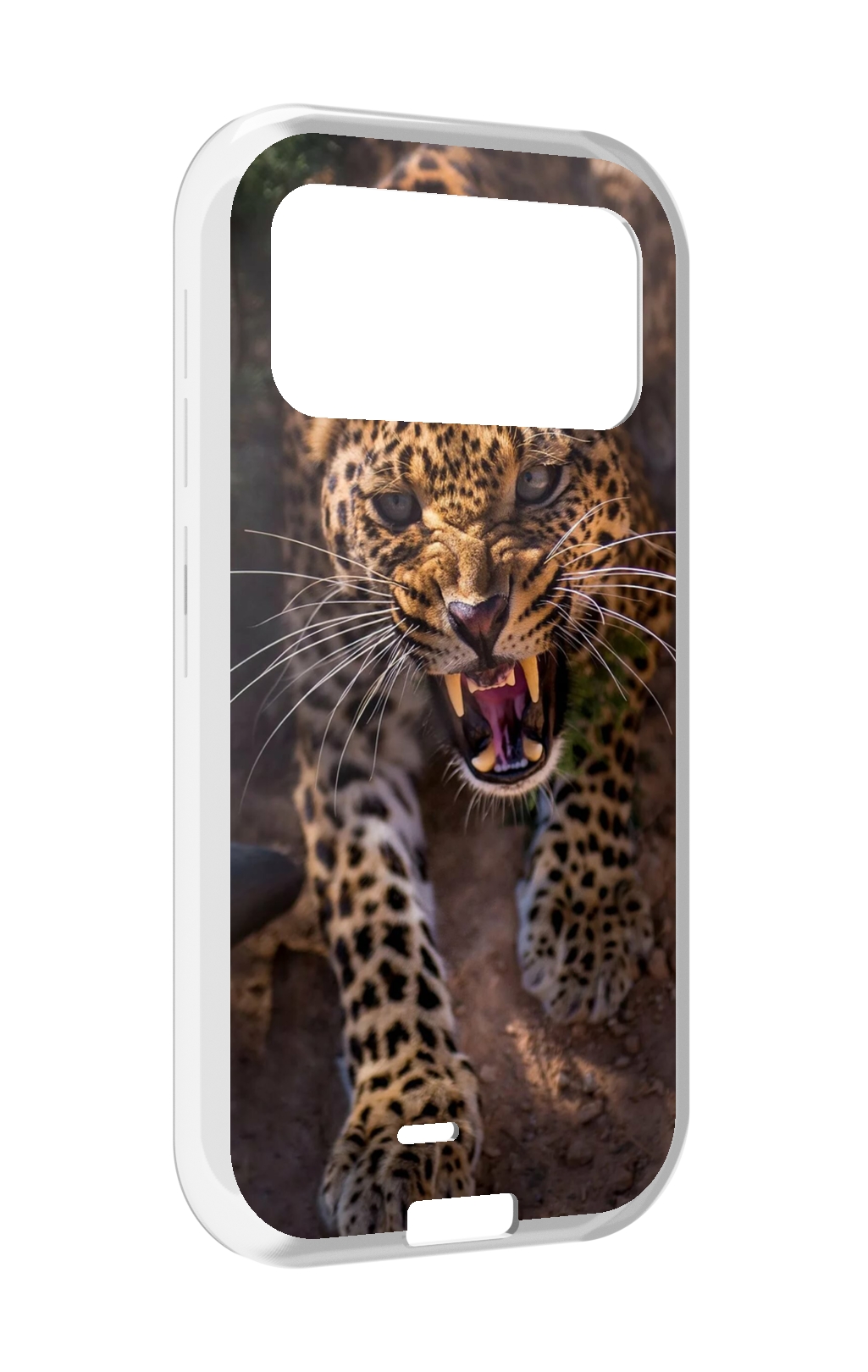 

Чехол MyPads Злой-гепард для Oukitel F150 H2022, Прозрачный, Tocco