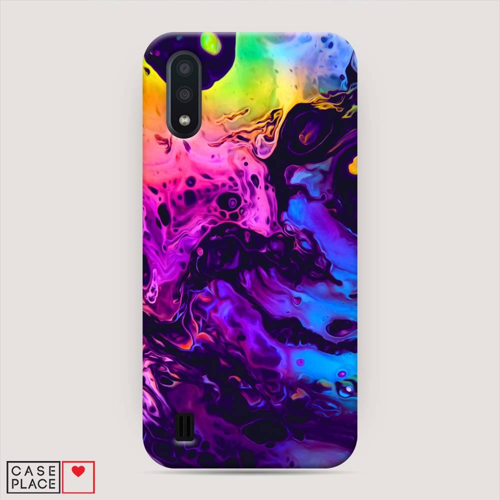 

Пластиковый чехол "ACID fluid" на Samsung Galaxy A01