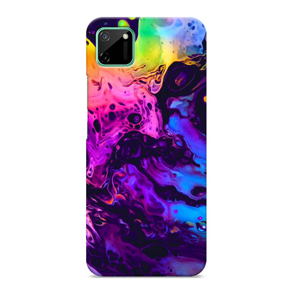 

Пластиковый чехол "ACID fluid" на Realme C11, 253820-2
