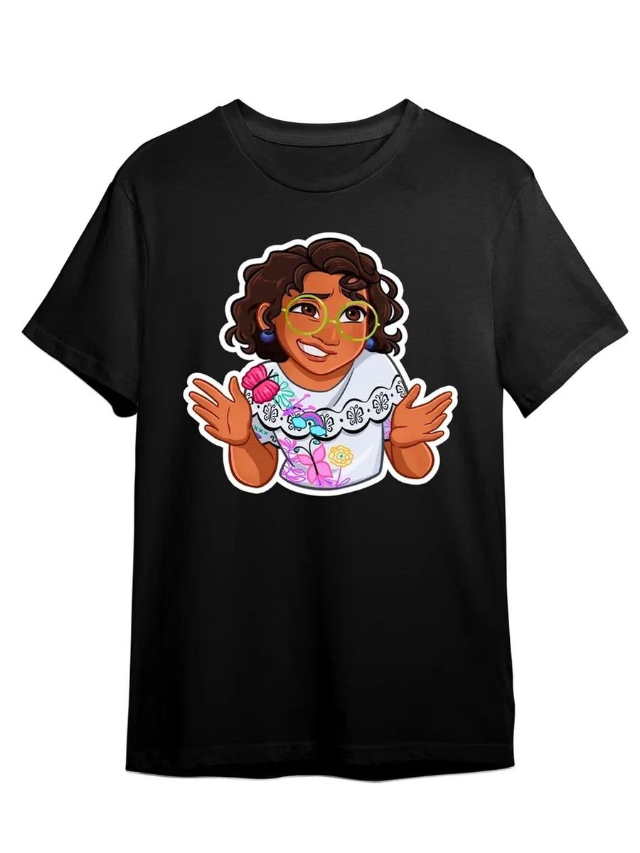 

Футболка унисекс СувенирShop Энканто/Encanto 5 черная 5XL, Черный, "Энканто/Encanto" 5