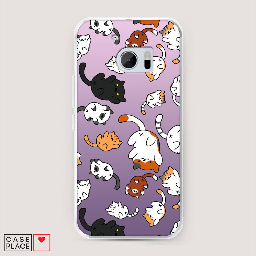 

Чехол Awog на HTC One M10 (HTC 10) / Эйчтиси One M10 (Эйчтиси 10) "Котопад", 101950-7