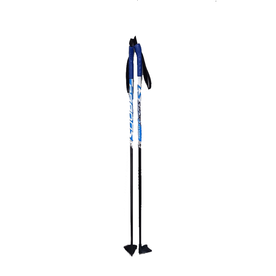 фото Лыжные палки stc brados ls sport blue 100% стекловолокно 135 см
