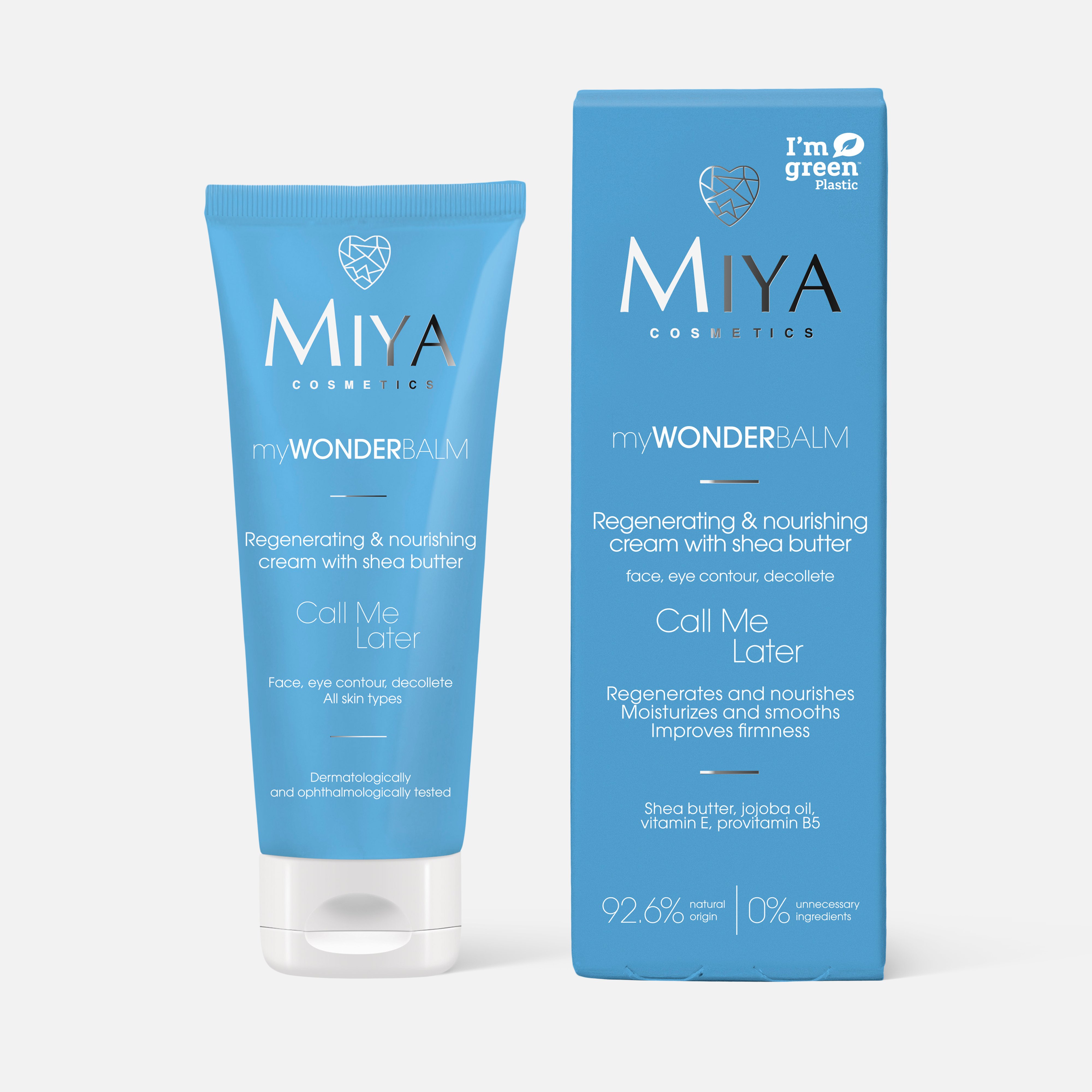 Крем для лица MIYA COSMETICS Mywonderbalm Call Me Later Regenerating & Nourishing, 75 мл inki биовоск регенерирующий regenerating biowax 10 мл