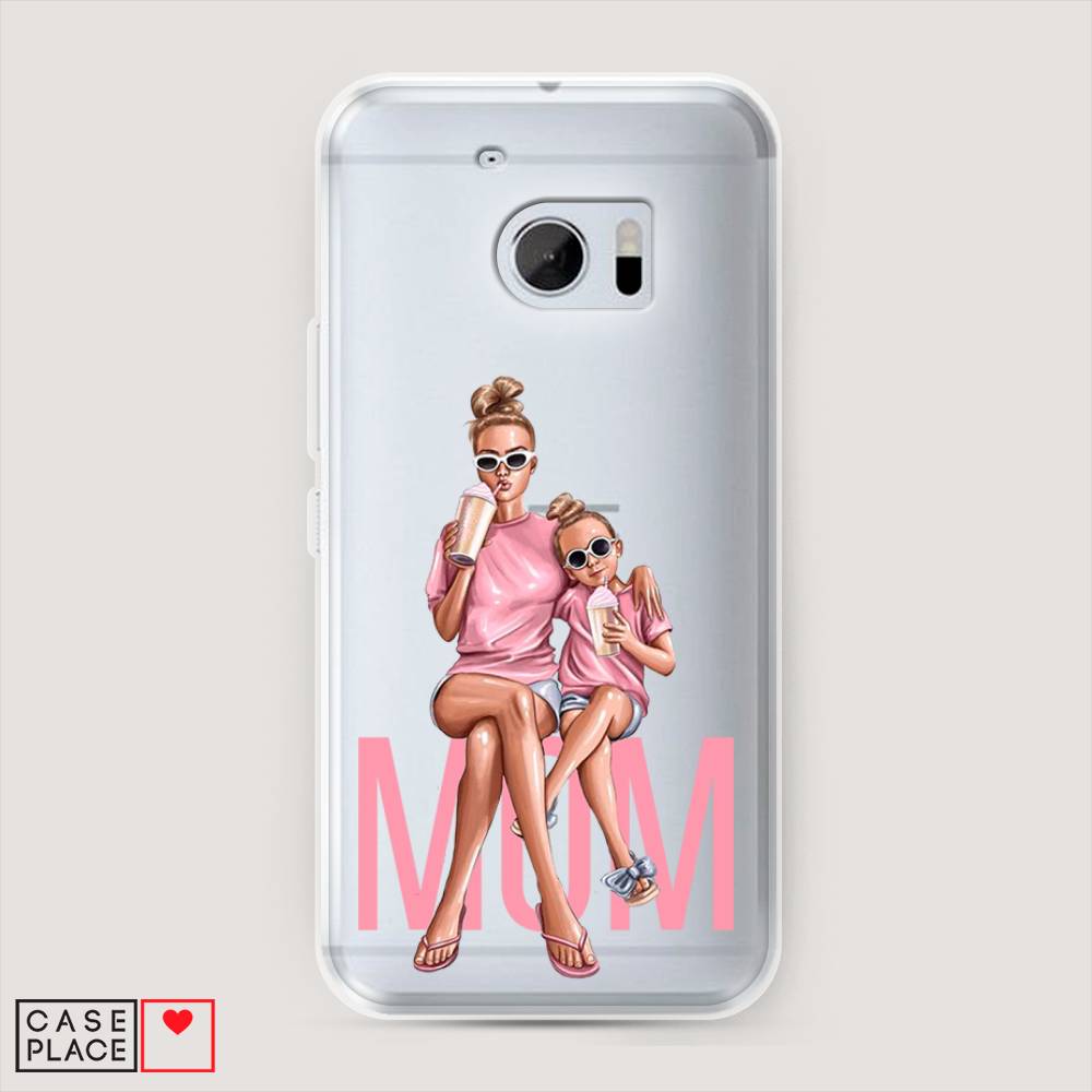 

Чехол Awog на HTC One M10 (HTC 10) / Эйчтиси One M10 (Эйчтиси 10) "Lovely mom", 101950-7