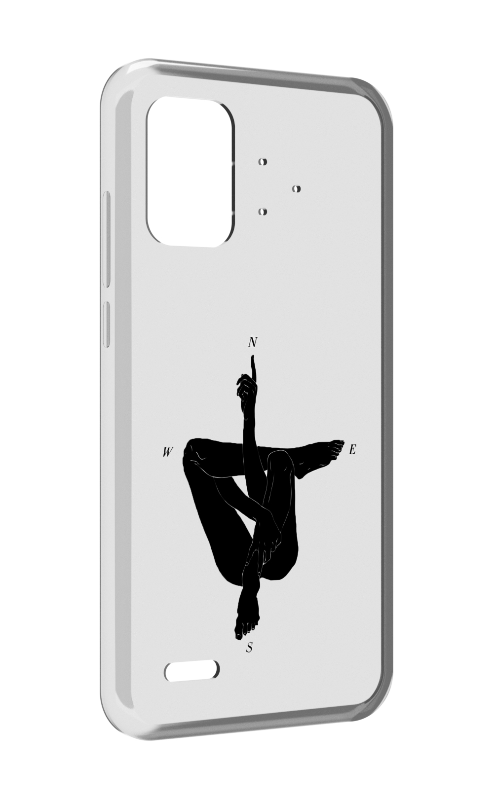 

Чехол MyPads живой компас для UMIDIGI Bison Pro, Прозрачный, Tocco