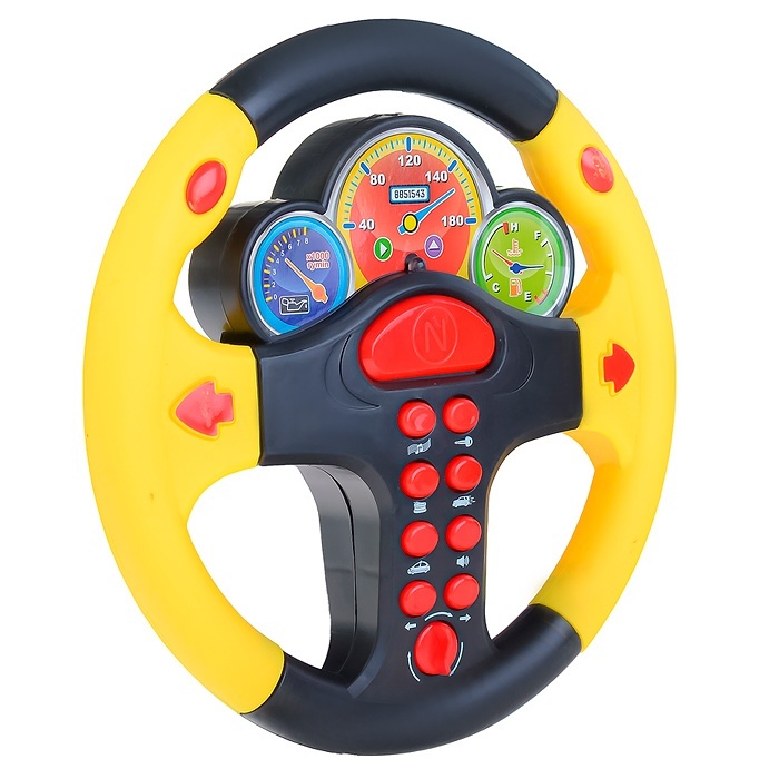 

Руль Tongde на батарейках, 20х20 см 0582-2